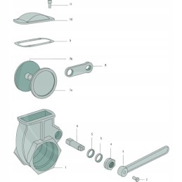 Įvorės sandariklis oe 23 x 16 x 8, skirtas 2 2 1 2