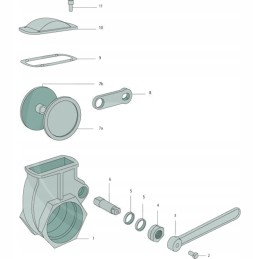 Įvorės sandariklis oe 23 x 16 x 8, skirtas 2 2 1 2