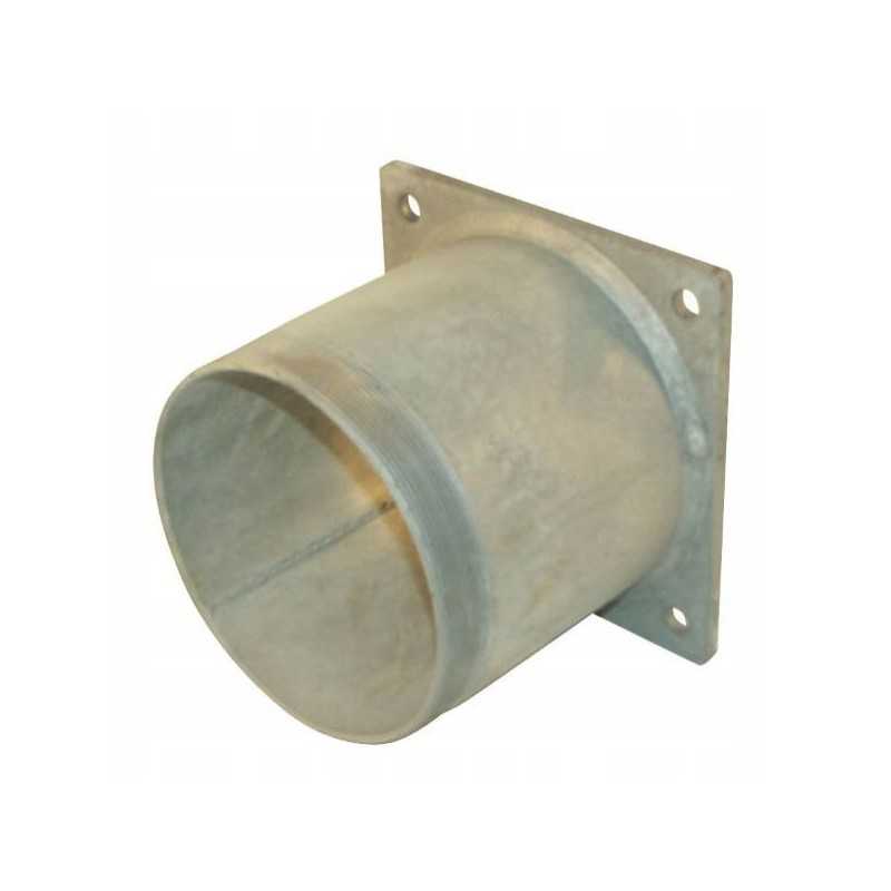 Kvadratinis flanšas su cinkuoto sriegio elementu 6