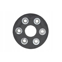 Storas guminis diskas su 6 skylėmis 150 mm poliravimo barstytuvas