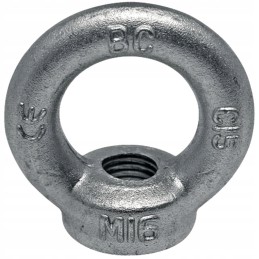 M16 žiedinė veržlė, cinkuota