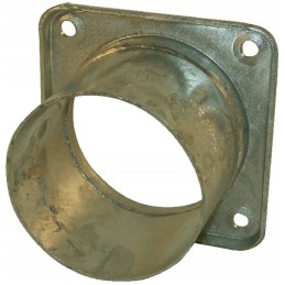 Vamzdis su kvadratiniu flanšu srutoms