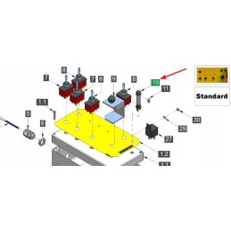 409000158 žalia indikacinė lemputė
