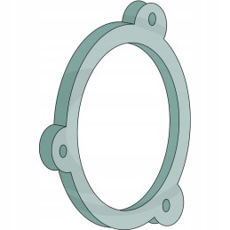 Jurop flanšo tarpinė pn 155r d