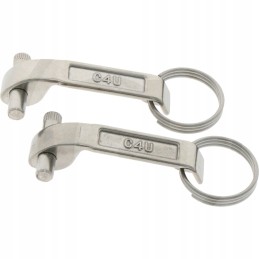 Svirtis ir plieninė kniedė 3 5