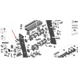 608050134 sukomplektuotas įtempiklis