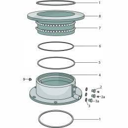 O žiedas oe 166 7 x 6 99 mm d 6