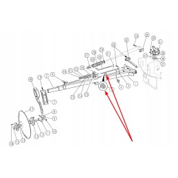 415752 maišytuvo sieto kabliukas