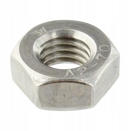 Nerūdijančio plieno šešiakampė veržlė m10 v2a din 934