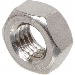 Nerūdijančio plieno šešiakampė veržlė m8 v2a din 934