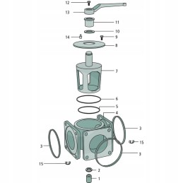 Mz guolių varžtas m28 x 15