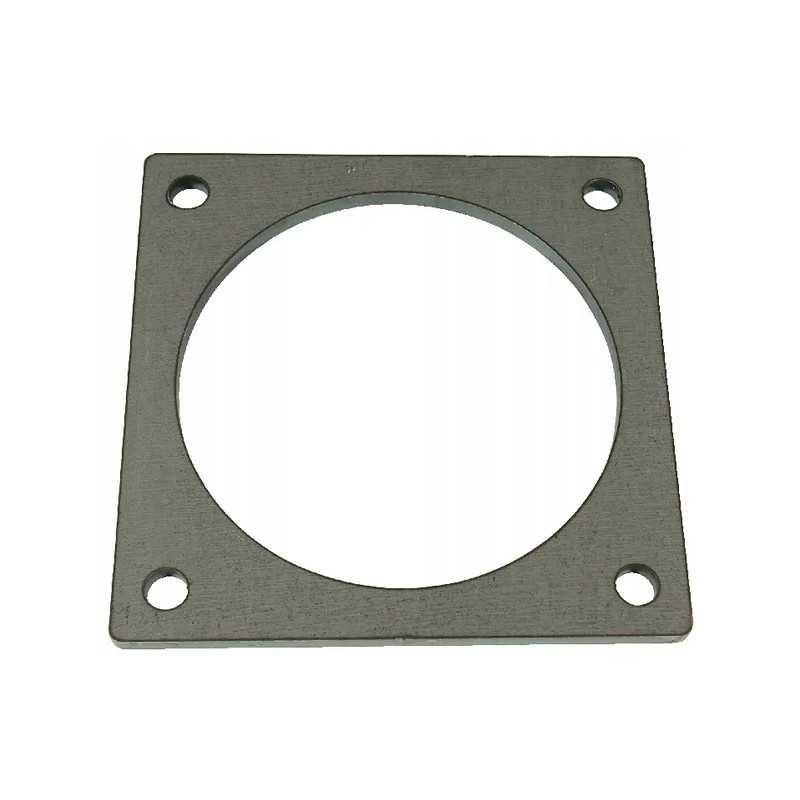 Kvadratinis flanšas suvirinimui, juodas 6