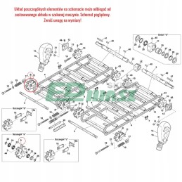 Sąjungos priekinio lizdo ratas 2259 05 00 014 00