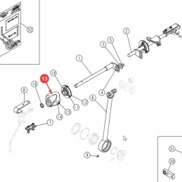 Korpusas sulky 901000 851000 originalus