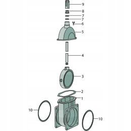 Mz kėbulo 6 srutų vartai