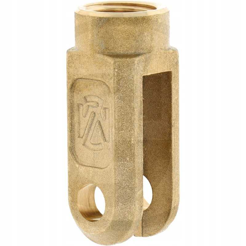 Mz clevis galvutė žalvaris 4 6