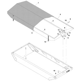 Amazon barstytuvo tentas m 290x120cm naujas