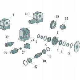 Danfoss 30 30 hidraulinis variklis