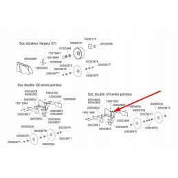 65010052 dvigubas sėjos noragas