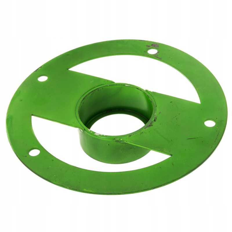 Lakštinio metalo žiedas barstytuvo apačioje yra kitoks