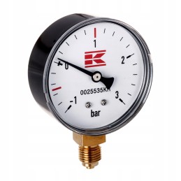 Vakuuminis manometras 1 4 63 mm nuo 1 iki 3 barų