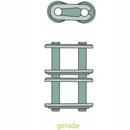 Grandinės jungtis, jungianti dviguba 10 b 2 5 8x3 8