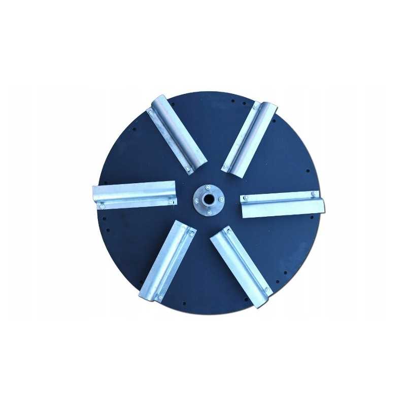 Dešinysis metalinis diskas, 6 peiliai, rcw barstytuvas 5