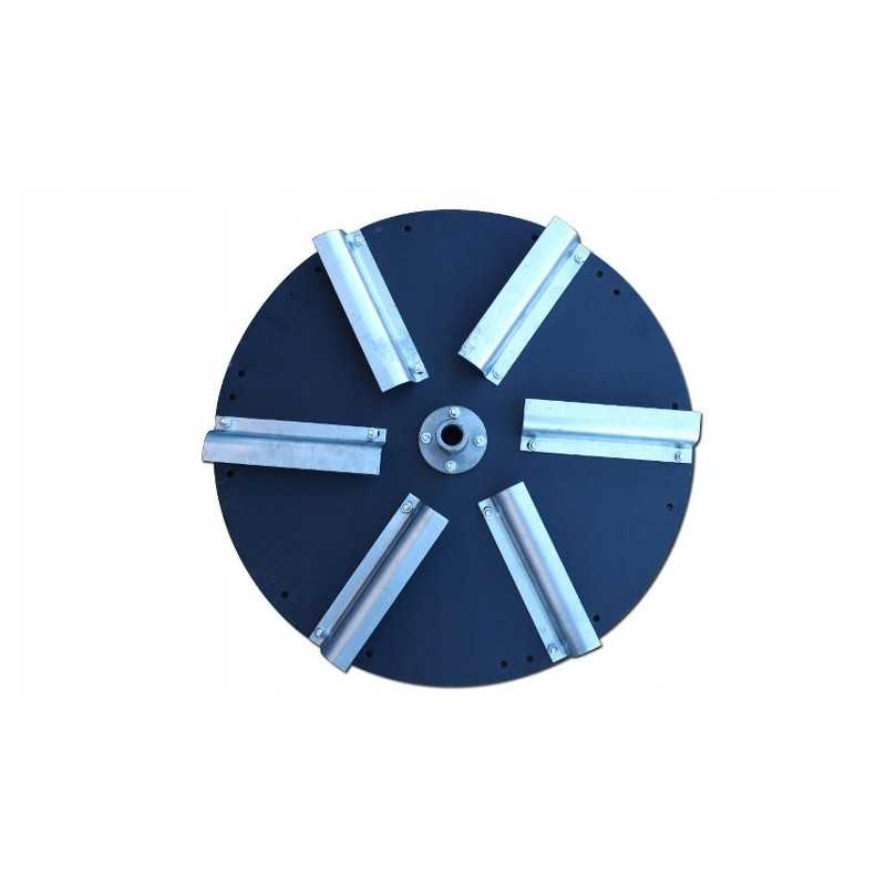 Kairysis metalinis diskas, 6 peiliai, rcw barstytuvas 5