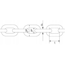 Grandinės jungtis 13x45