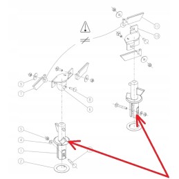 922134 maišytuvo antgalis