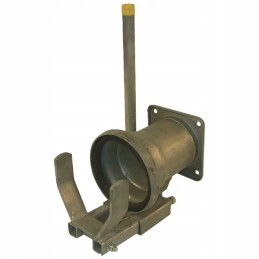 Greita jungtis, kvadratinis flanšas, 6 perrot