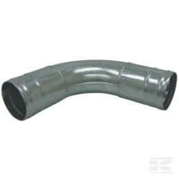 Alkūnė 90 su dviguba žarnos mova, cinkuota 6