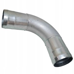 Alkūnė 90 su dviguba žarnos mova, cinkuota 6