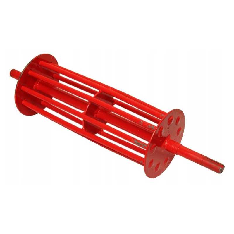 Sukomplektuotas pasėlių barstytuvo varomasis būgnas