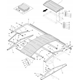 Brezentas barstytuvui ant amazon m s600 svirties