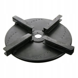 Plastikinis barstytuvo diskas, 4 mentės be stebulės