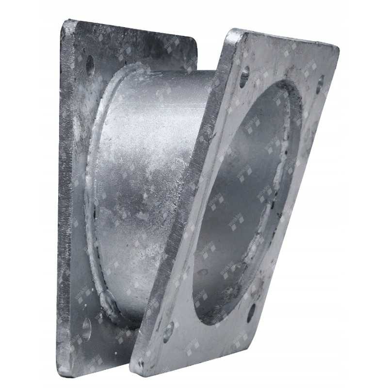 Apykaklė išlenkta 17 laipsnių Bauer 8 cinkuota