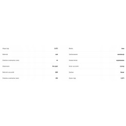 Bauer vyriškų žaliuzių apykaklė 10 sidabro