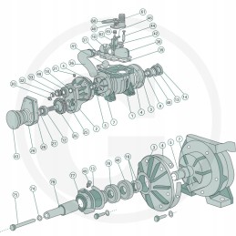 Siurblio alyvos lygio matuoklis mec 5000 6500m 8000