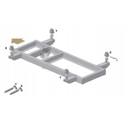 Kiper išvertimo rutuliai, komplektas, skersmuo 75, iki 8 tonų, rinkinyje 4 vnt.