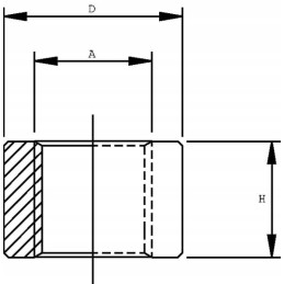 Suvirinimo jungtis m22x1 5