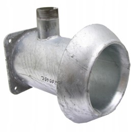 Lizdas su flanšu ir išvadu