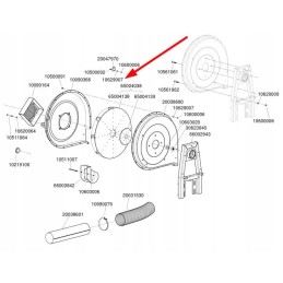10629007 dantyta poveržlė m6 x 11 x 2