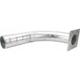 90° alkūnė su flanšu ir žarnos kaiščiu 4