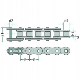 Donghua ritininė grandinė 5m 8371603f