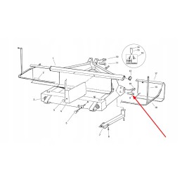 909993 barstytuvo kablio kaištis 88mm