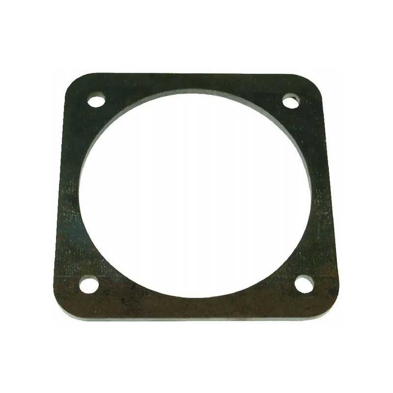 Plokštinio sklendės kvadratinis flanšas mz 6