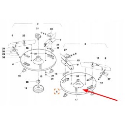 1540110a sėjimo diskas