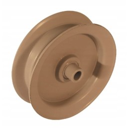 Griovelių diržo skriemulys su sienelėmis