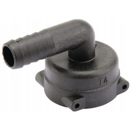 Žarnos jungtis 90 t4f 13mm